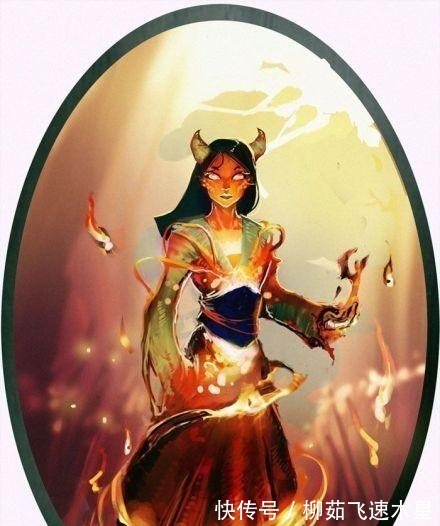 白雪公主|迪士尼公主全员恶魔化,灰姑娘如同暗夜精灵,花木兰是火焰领主