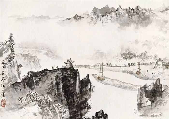  清清|这清清淡淡的山水，太养眼了，让你看一眼就爱上！