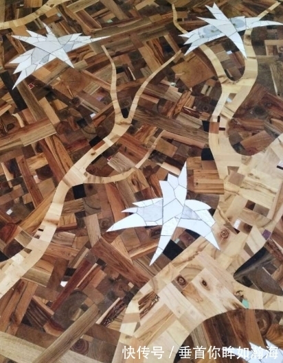 地板|男子把一堆木片搬回家,5个月后所有人直呼他是天才!