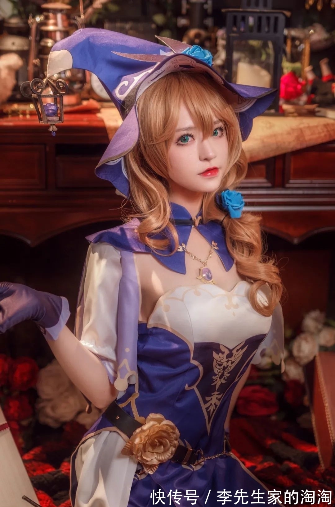 原神丽莎|cos：原神丽莎cos正片@淼唯，你努力的样子，姐姐都看见了