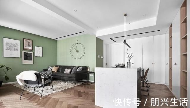 客厅|夫妻两装修第二套房，尽量从简摒弃繁杂，全屋清爽大方看着就舒服