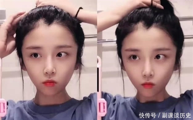 最简单的丸子头扎法,看完别再说你是手残少女了!网友:感觉像花卷
