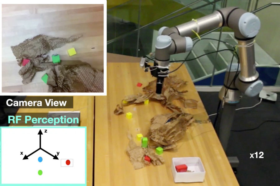 科学家开发出新型机器人 可通过射频识别技术实现“透视”