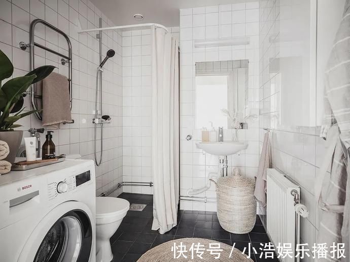 厨房|灵感家65㎡一室一厅，转角客厅和厨房简直美哭我