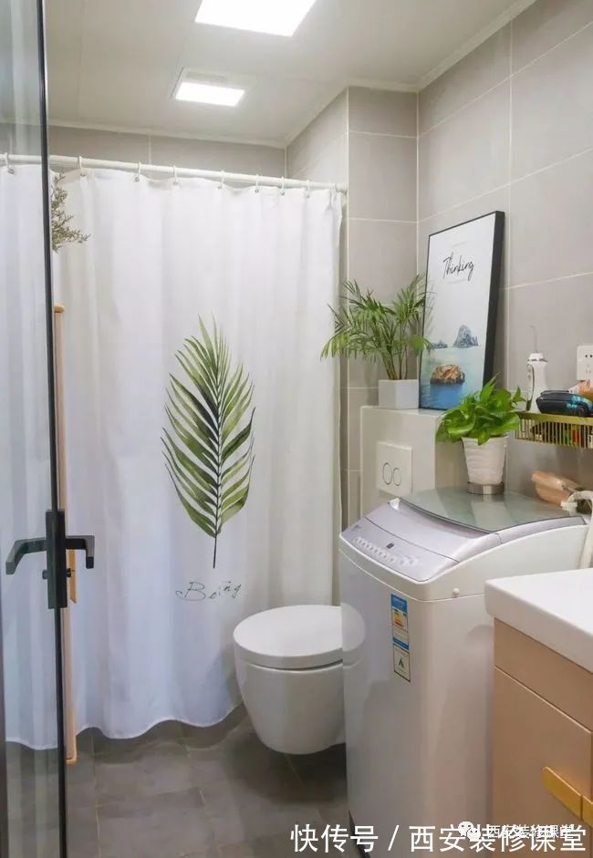 鞋柜|55㎡一室改两室,麻雀虽小五脏俱全