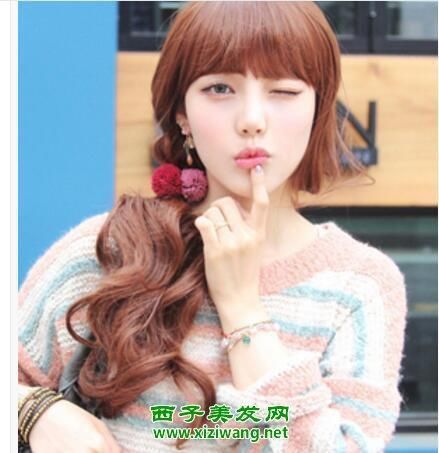 少女|青春少女中长发发型图片清纯少女中长发迅速提升可爱气质