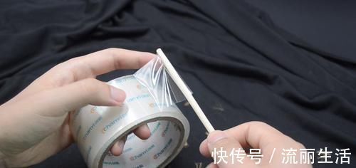 毛絮|透明胶带上放一根筷子，真是厉害了，好多人还不清楚，都看看吧
