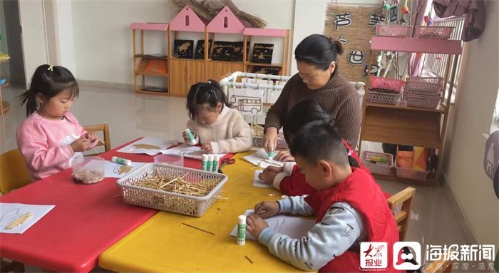 黄河口！利津县非遗传承人王玉燕制作草秸画 传承指尖上的技艺