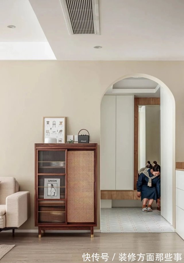 异形|141㎡二手房改造,这样如秋般温暖的家,太舒适了