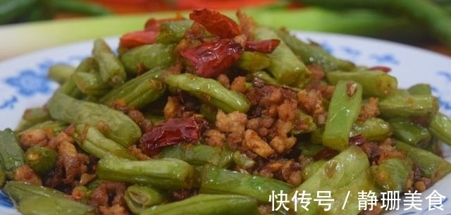 干煸四季豆最好吃的做法,简单美味又下饭,看看你喜欢吃不?
