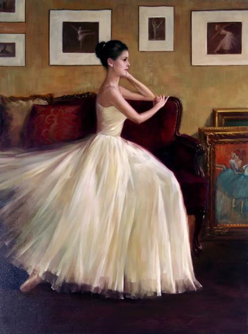 人物!美国华裔广州美术学院画家凯尔文雷人物油画