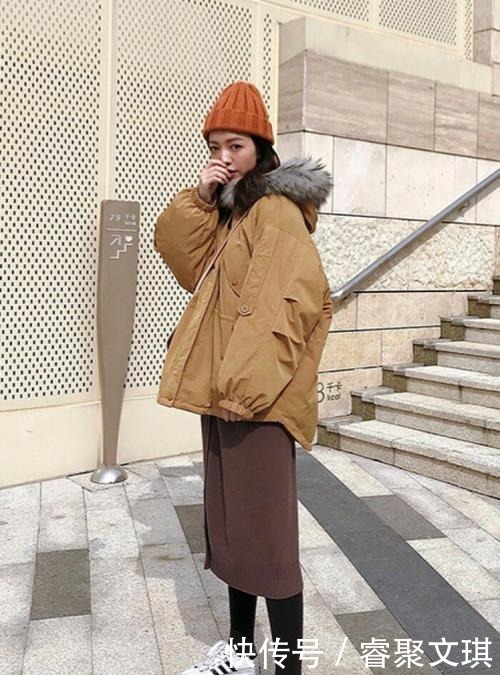 显瘦|长款羽绒服已经out了!这个冬天尝试一下短款棉服,显高又显瘦