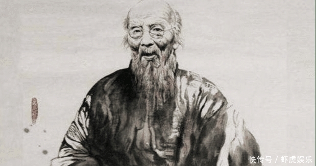 幅画&齐白石画的老虎没脸见人, 只有屁股, 为什么 放大后才发现玄机!