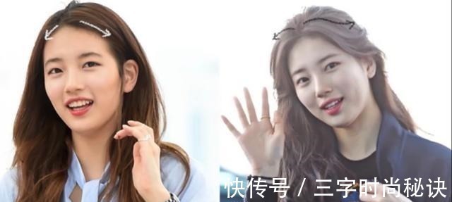 弧度 告别假发片,赵露思同款“头包脸”发型超显瘦!