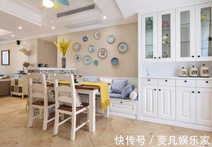 装修|小户型装修不要买餐桌了,聪明人都流行卡座设计,既好看又省空间
