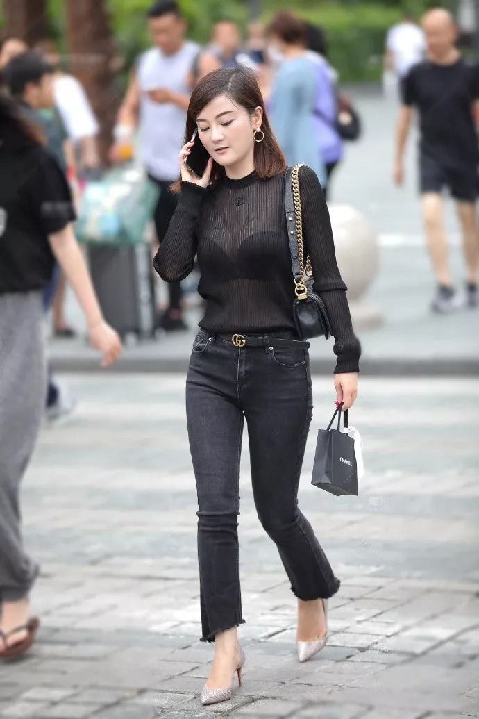 优雅|高跟鞋时尚又气质,搭配上去更有女神范