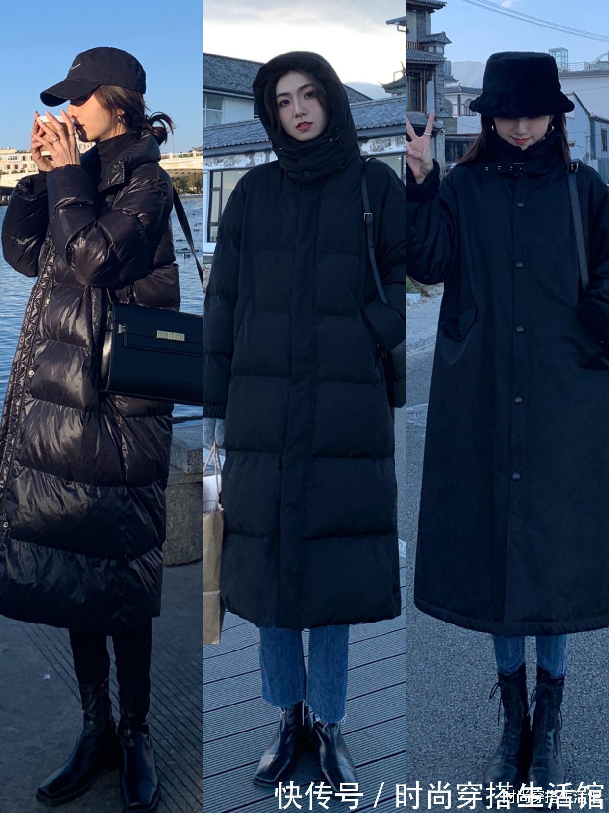 羽绒|羽绒服怎么穿更显瘦、显高?试试这3个方法,温暖显瘦还好看