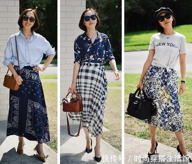 t恤|时尚与年龄无关,五六十岁女人试试这“无龄感”穿搭,时尚又高级