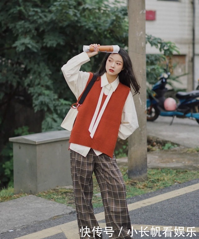 格子裤土掉渣?那是你不会穿!博主自用的“混搭指南”,时髦爆了