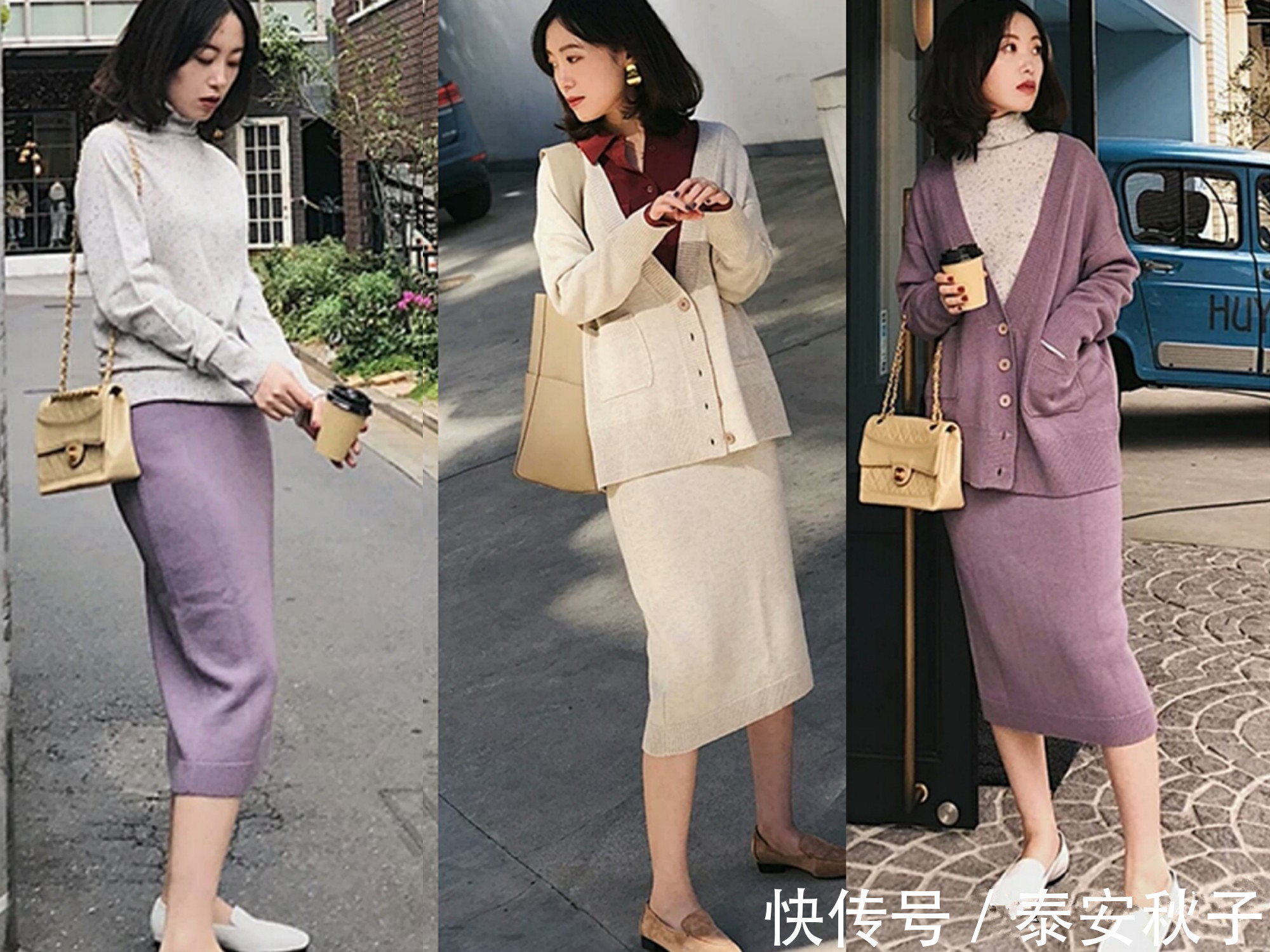 毛衫|秋天的毛衣,请别随便穿!美女教你“穿搭技巧”:展现绝美温柔风