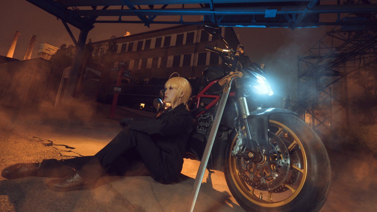 Zero|Fate/Zero——黑西装saber cosplay