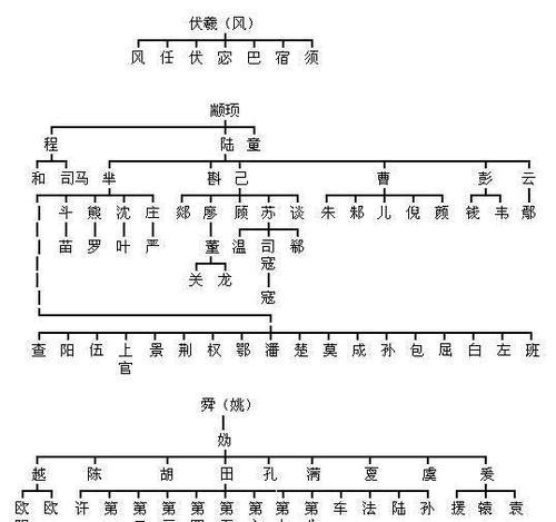  大神|中国姓氏起源：两分钟帮你认祖归宗，看看你是哪位上古大神后代？