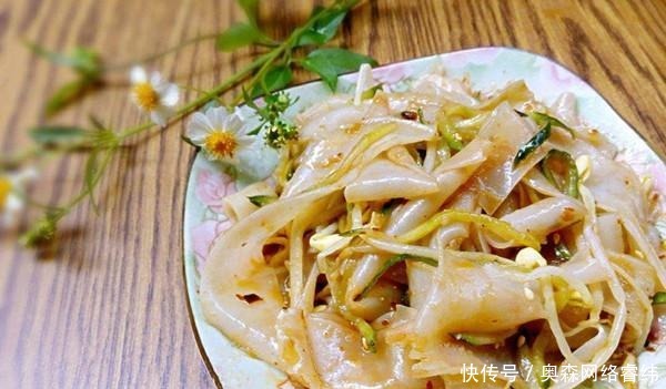 面水|自制凉皮面, 好吃弹牙, 看着都流口水