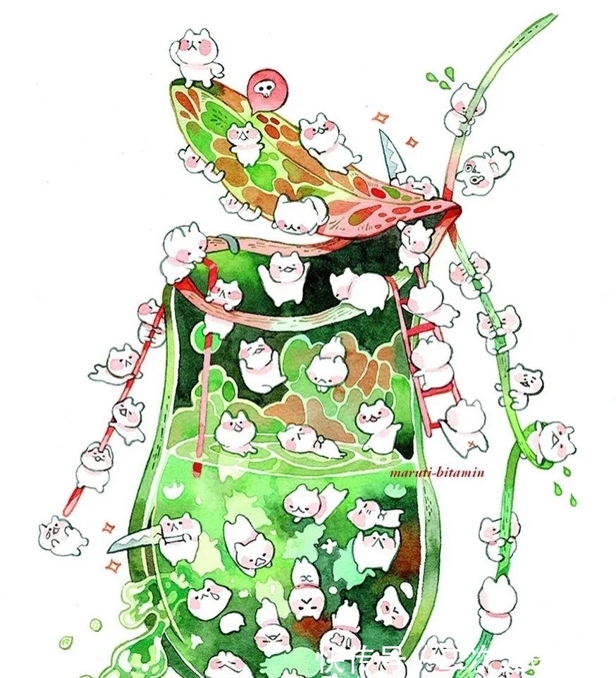 bitamin!每日插画 8年,从画渣到大神,不努力你永远不知道自己有多优秀