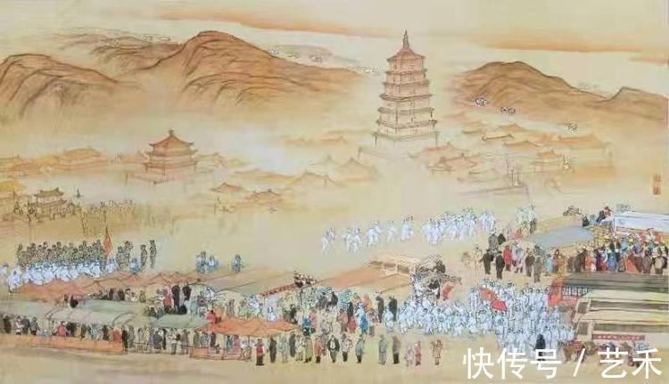 清明上河图!记沂蒙籍画家郑现峰的《西安抗疫图》