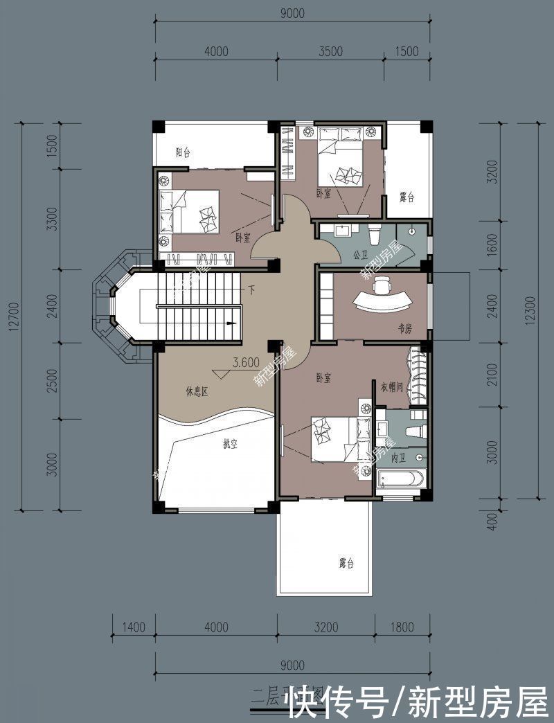预算|农村两层别墅怎么建才好看?推荐这10套图纸,总有一套适合你