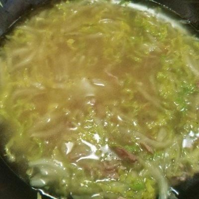 豆友|10万豆友收藏的白菜肉丝面做法，你还不会做？