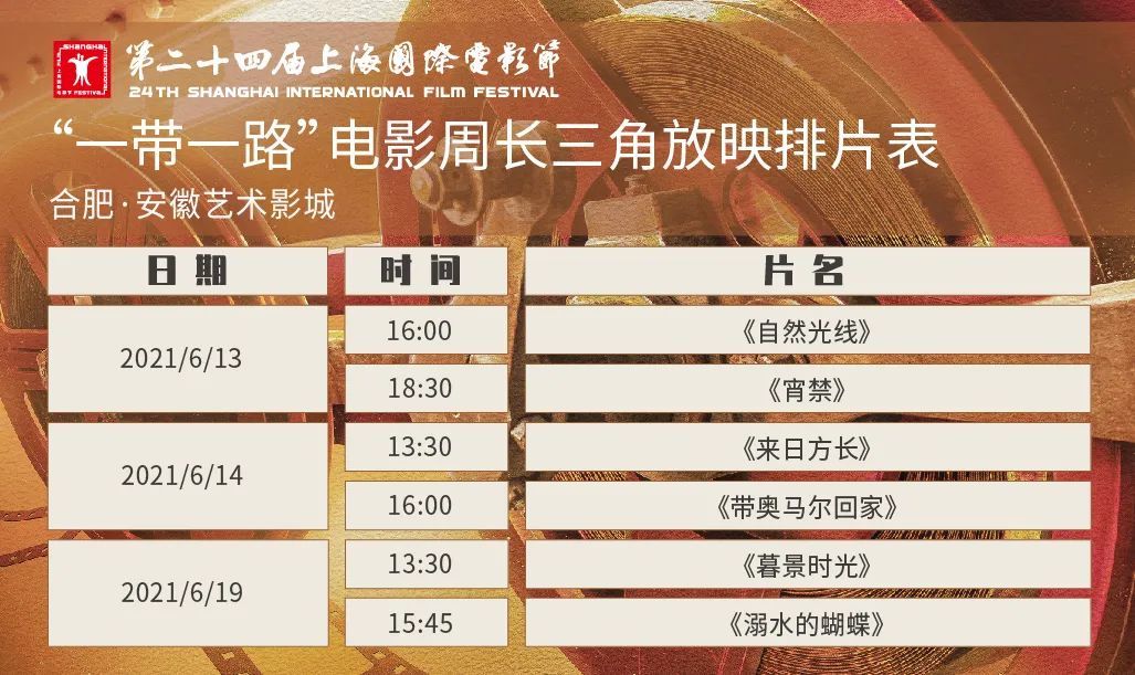 后天|上海国际电影节排片表刚刚公布，后天8点正式开票