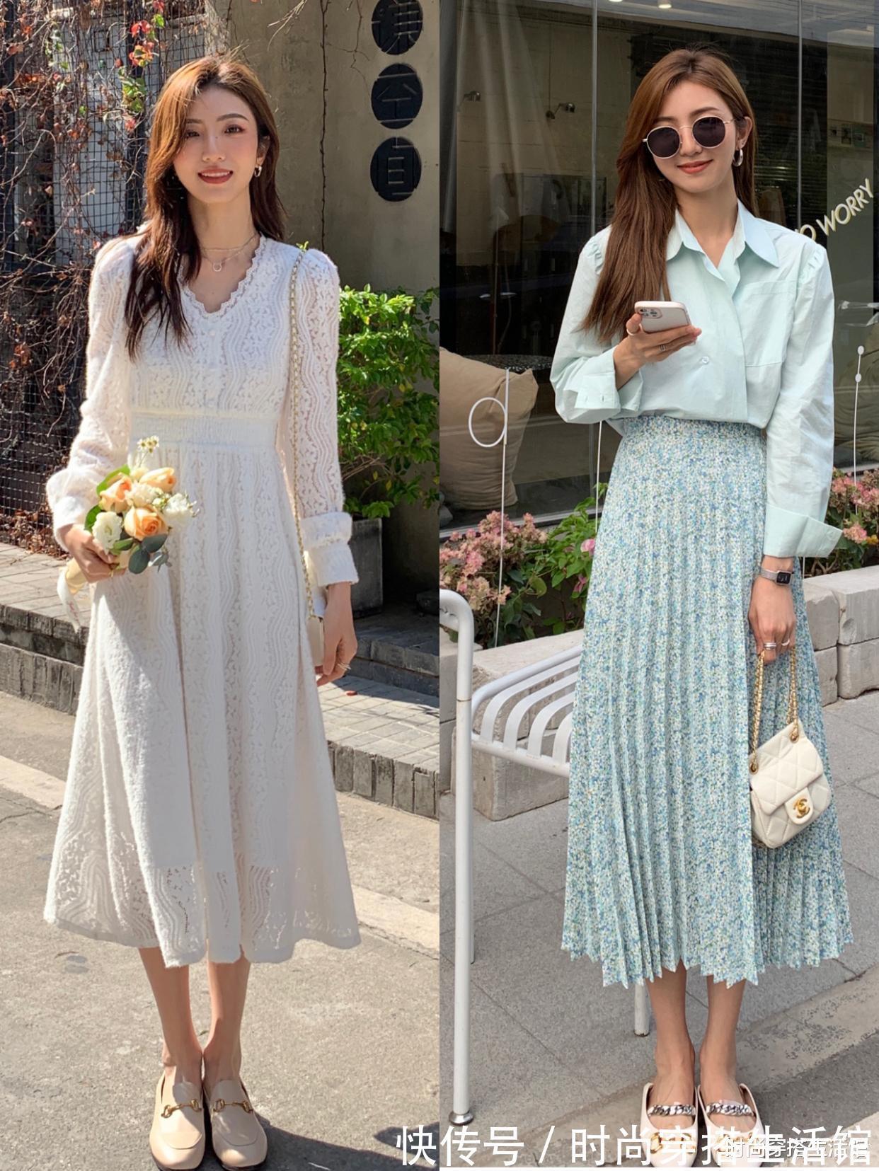 有气质|讲真的，30+女人立秋后这样穿连衣裙，出门简单又有气质