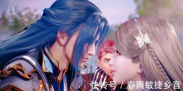 武魂殿|《斗罗大陆》动画引起热议,唐三和宁荣荣表现亲热,原著中没有情节