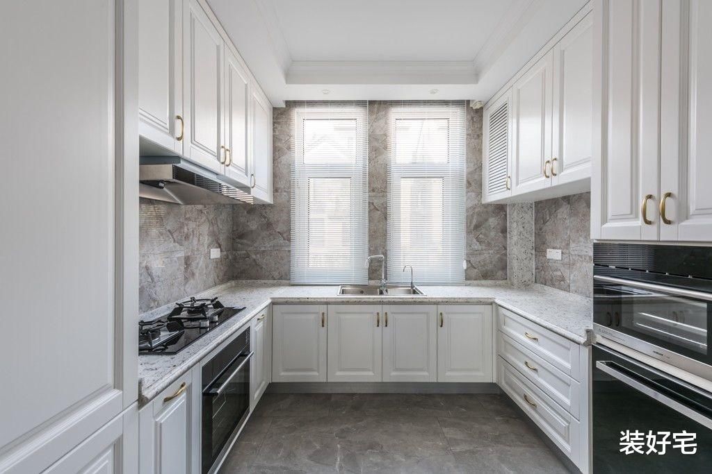 王文琦|256平的别墅装修，家具简洁款式新颖，恰到好处的精致很完美