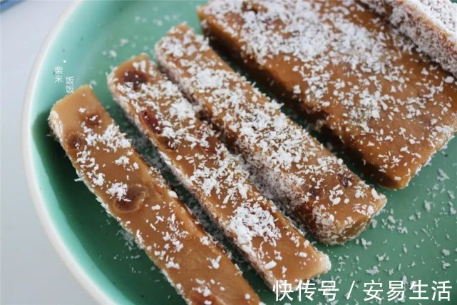 糯米粉|年糕的家庭做法，好吃没难度，奶香软弹不黏牙，越吃越喜欢