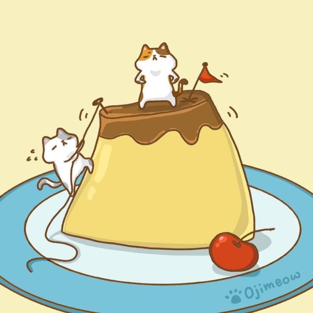 抵挡|插画家脑洞大开，绘制喵星人＋美食，谁能抵挡得住这种诱惑？