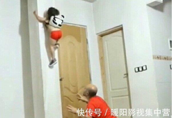 僵尸|爸爸假扮僵尸吓3岁女儿,女儿接下来的行为,爸爸直接瞪大了双眼