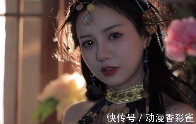 圆脸|高颜值美女COS永劫无间迦南,只因身材太好,播放量破百万