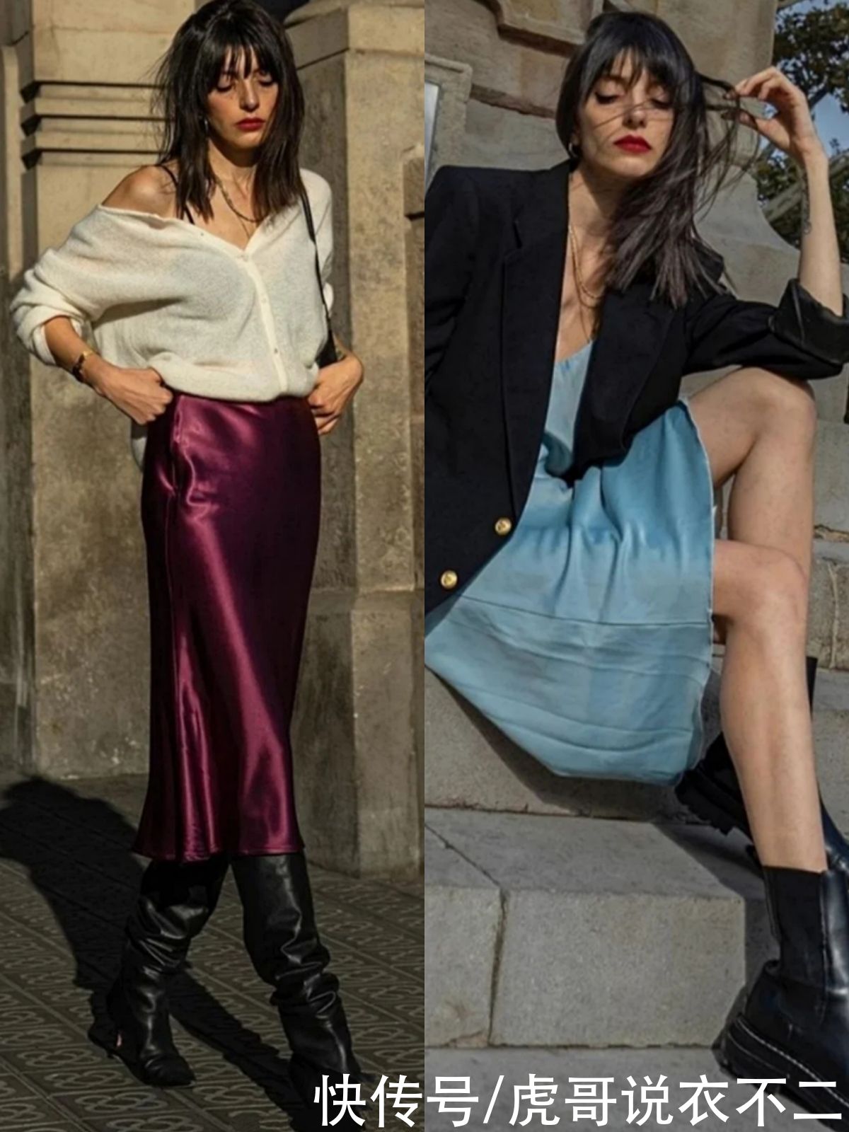 Slip dress才是初夏的“真香”单品，优雅有女人味，时髦精都在穿