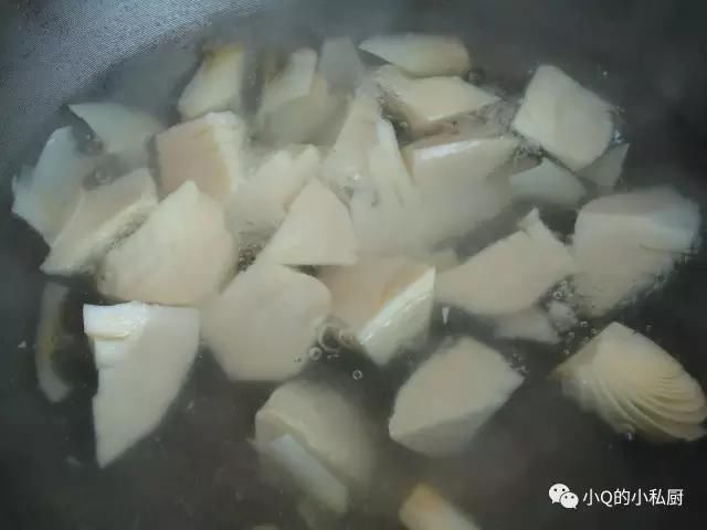 砂锅|今天的菜又脆又肥又不腻竹笋好吃、脆嫩、健康、开胃