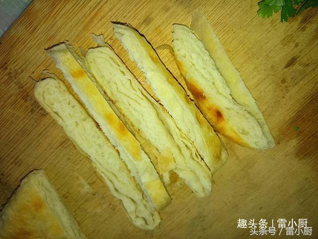 砂糖|大姑烙的发面饼,松软有层次,放两天也不发硬,仅多做了一步!