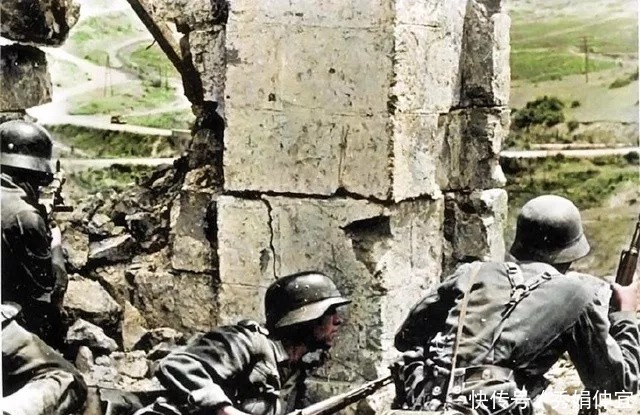 彩色|一组彩色处理后的二战照片,重现德军当时战况
