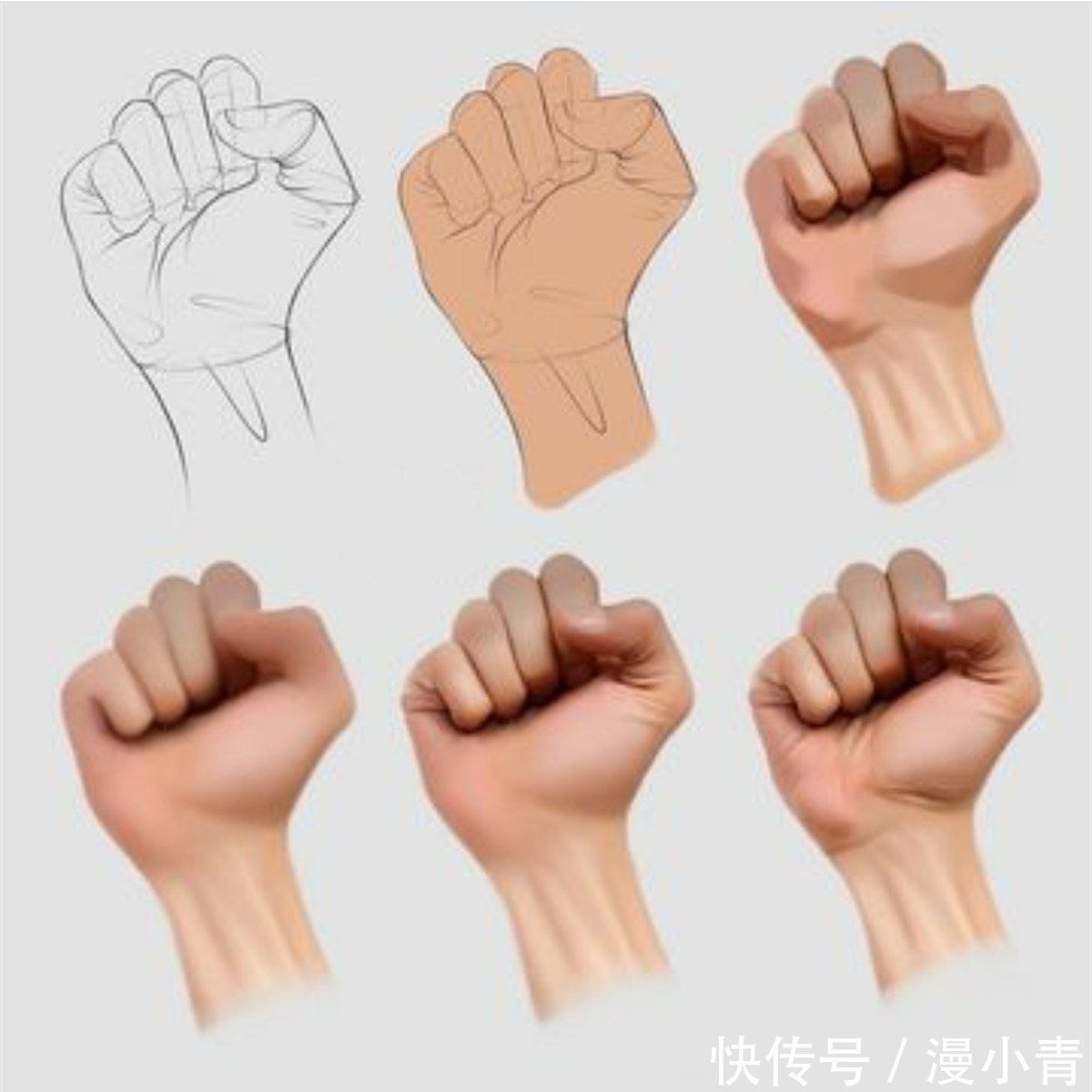 画画$画师教导大家如何去分步画画，眼睛似乎看懂了，但是手却学不会