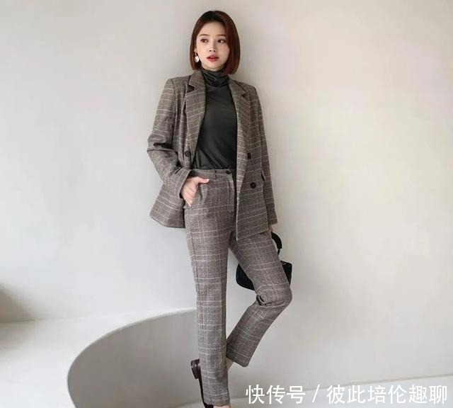 韩国|韩国小个子今年秋冬走气质风!简约的搭配很显高,素雅又舒服!