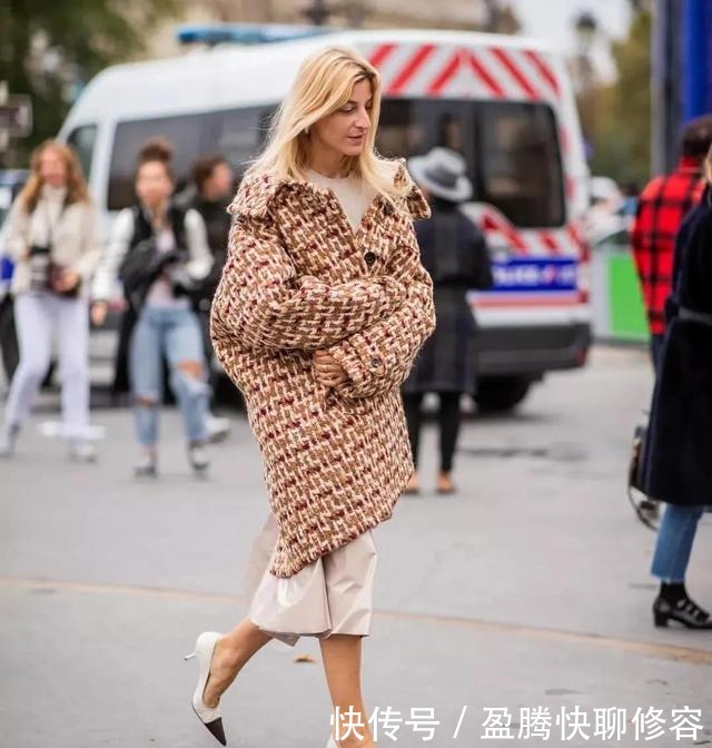 互搭|大衣+裙子=冬天最优雅的女神装