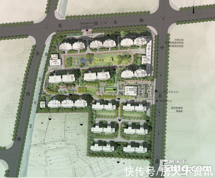 房天下|新盘对话：润泰665地块规划出炉 将建设13栋住宅楼