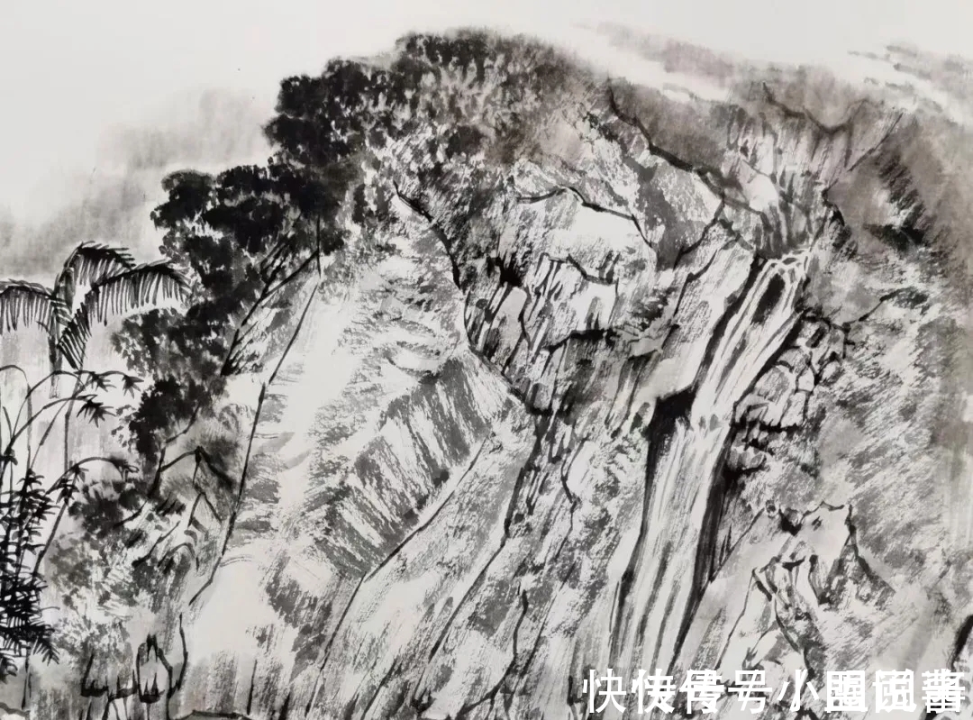 满维起@中国水墨画院|老骥伏枥,总有新意,满维起山水写生新作