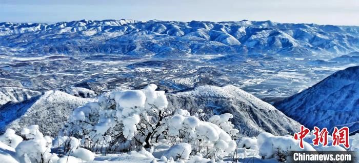 美景|春雪后的六盘山 美若山水画卷