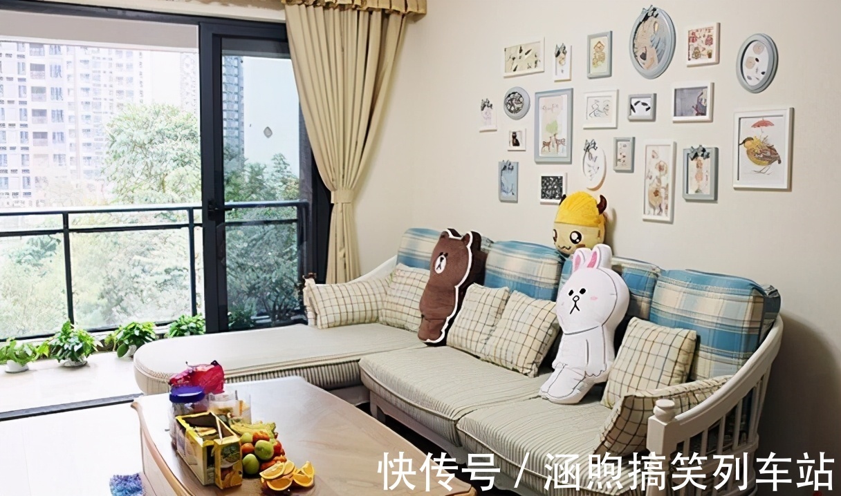 舒适|晒晒表弟的60㎡小婚房,格局超好,简约清新,两侧阳台太舒适了!